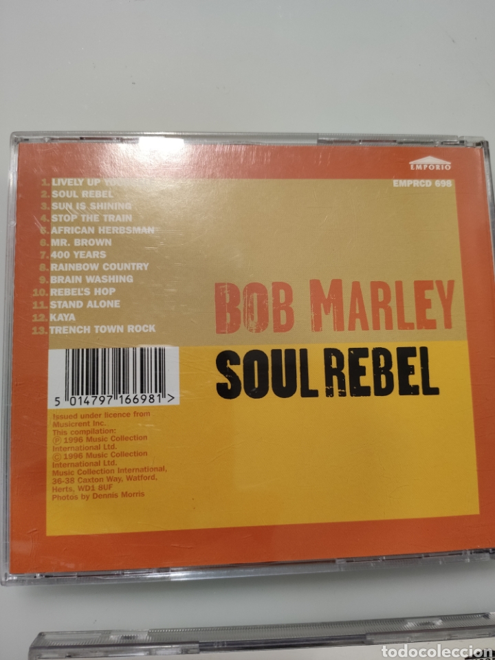 CDs de m&uacute;sica: 4 CDs de BOB MARLEY con cajas y caratulas - Foto 3