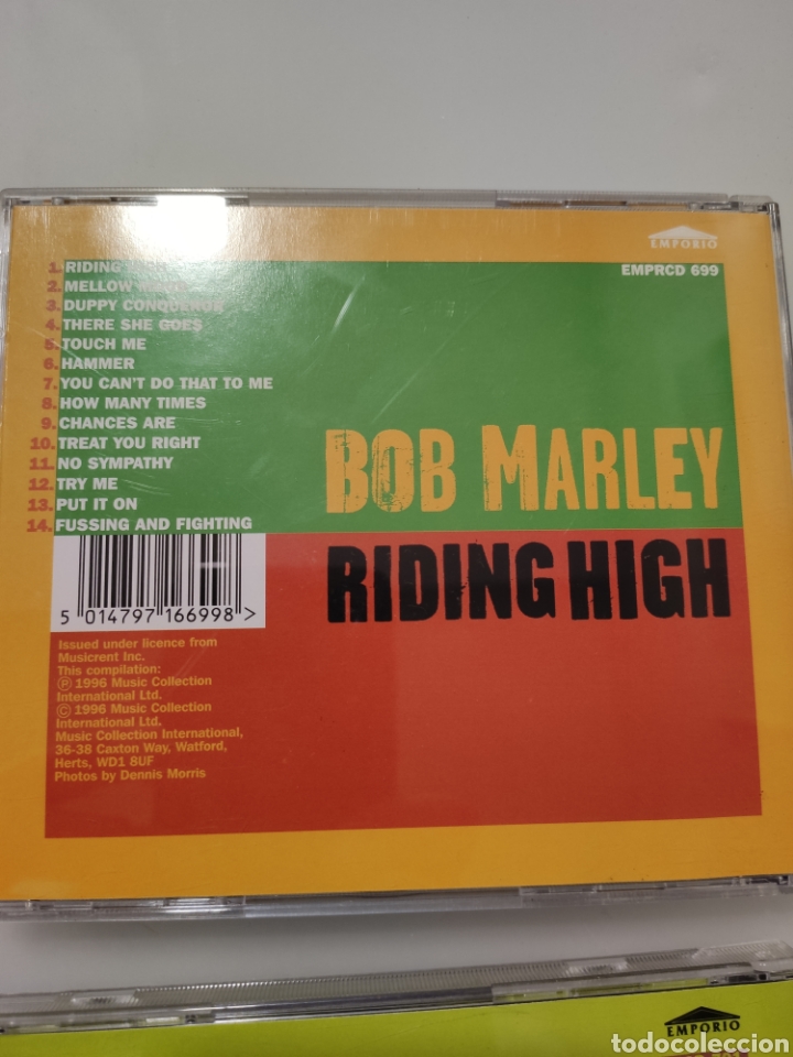 CDs de m&uacute;sica: 4 CDs de BOB MARLEY con cajas y caratulas - Foto 4