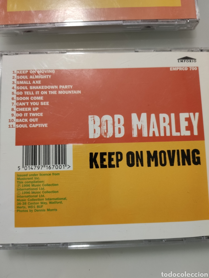 CDs de m&uacute;sica: 4 CDs de BOB MARLEY con cajas y caratulas - Foto 5
