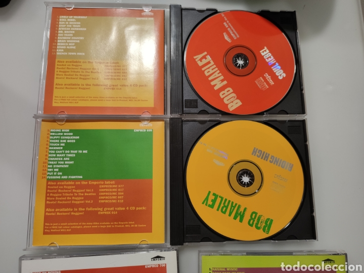 CDs de m&uacute;sica: 4 CDs de BOB MARLEY con cajas y caratulas - Foto 7