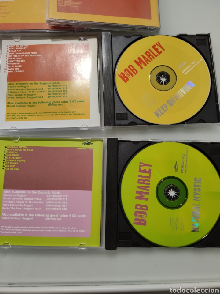 CDs de m&uacute;sica: 4 CDs de BOB MARLEY con cajas y caratulas - Foto 8