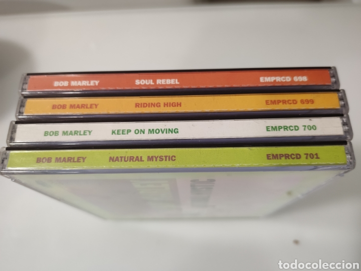 CDs de m&uacute;sica: 4 CDs de BOB MARLEY con cajas y caratulas - Foto 9