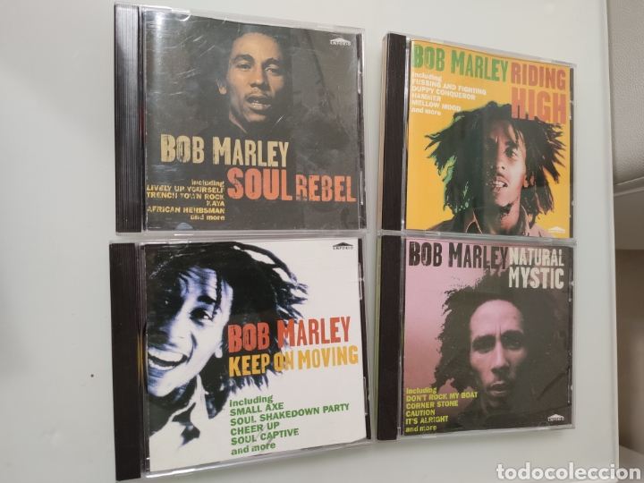 CDs de m&uacute;sica: 4 CDs de BOB MARLEY con cajas y caratulas - Foto 1