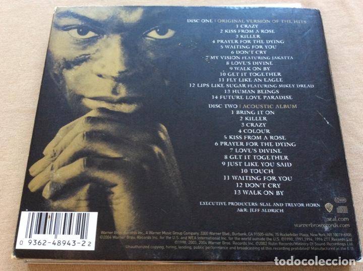 CDs de m&uacute;sica: SEAL - BEST 1991 - 2004 (2CD) 2002 - 27 TEMAS - DIGIPACK. - Foto 2