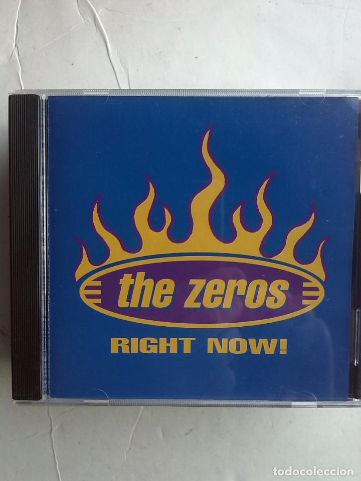 CDs de m&uacute;sica: THE ZEROS - RIGHT NOW! CD PUNK - Foto 1