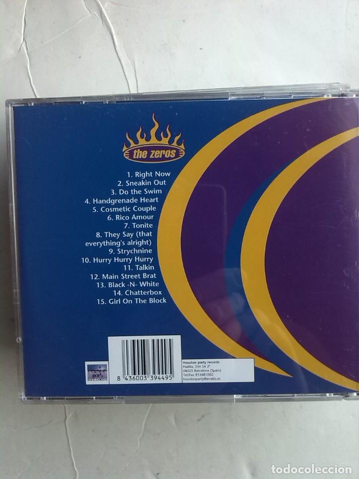 CDs de m&uacute;sica: THE ZEROS - RIGHT NOW! CD PUNK - Foto 2