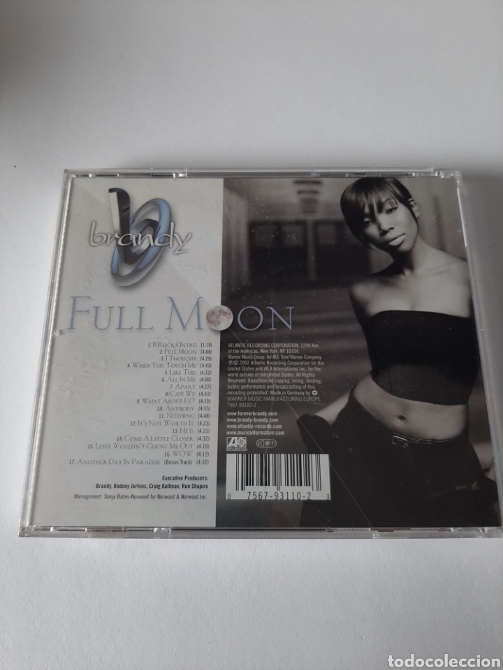 CDs de m&uacute;sica: SCD117 brandy full moon - CD SEGUNDAMANO - Foto 2