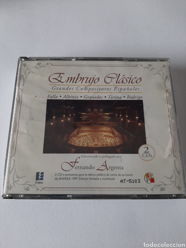 Music CDs: SCD117 embrujo cl&aacute;sico - CD SEGUNDAMANO