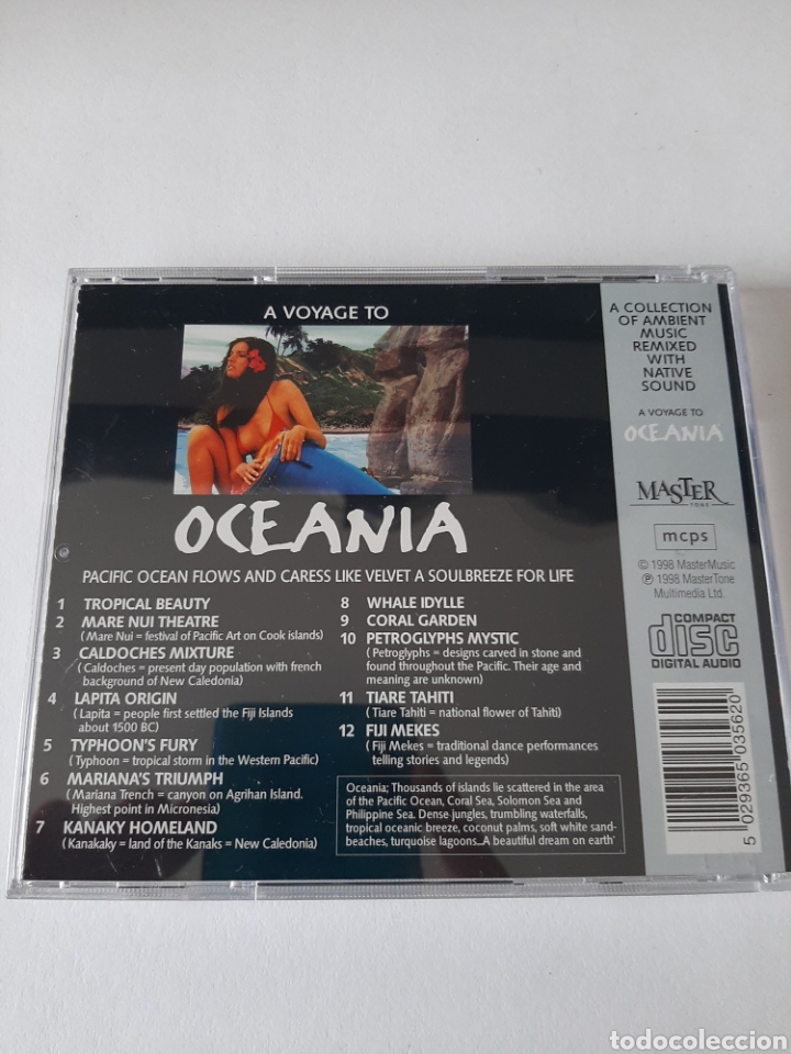 CDs de m&uacute;sica: SCD119 Ocean&iacute;a - CD SEGUNDAMANO - Foto 2