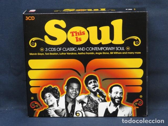 CDs de m&uacute;sica: VARIOS - THIS IS SOUL - 3 CD - Foto 1