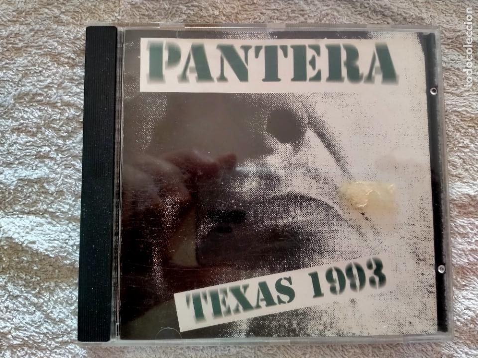 CDs de m&uacute;sica: PANTERA - TEXAS 1993 - CD - RARO - Foto 1