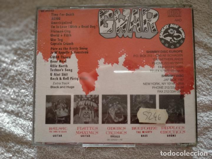 CDs de m&uacute;sica: GWAR - HELL-O! - CD - RARO - Foto 3