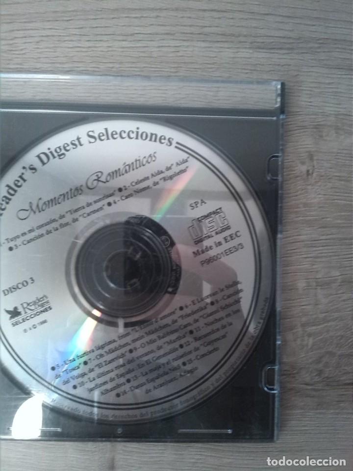 CDs de m&uacute;sica: CD Momentos rom&aacute;nticos. Reader&rsquo;s Digest Selecciones. 1998 - Foto 2