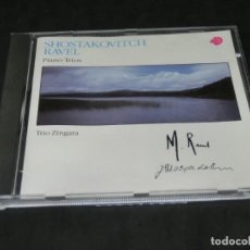 CDs de Música: SHOSTAKOVITCH - RAVEL - PIANO TRIOS - TRIO ZINGARA - CD - DISCO VERIFICADO