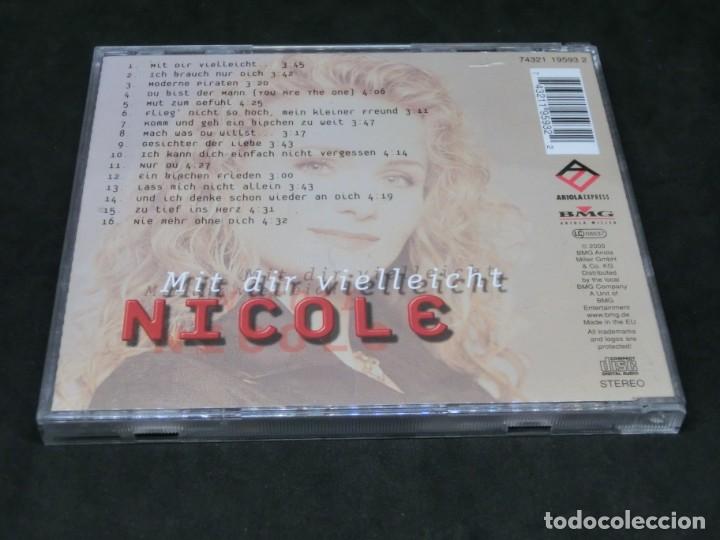 CDs de m&uacute;sica: NICOLE - MIT DIR VIELLEICHT - 2000 - Foto 2