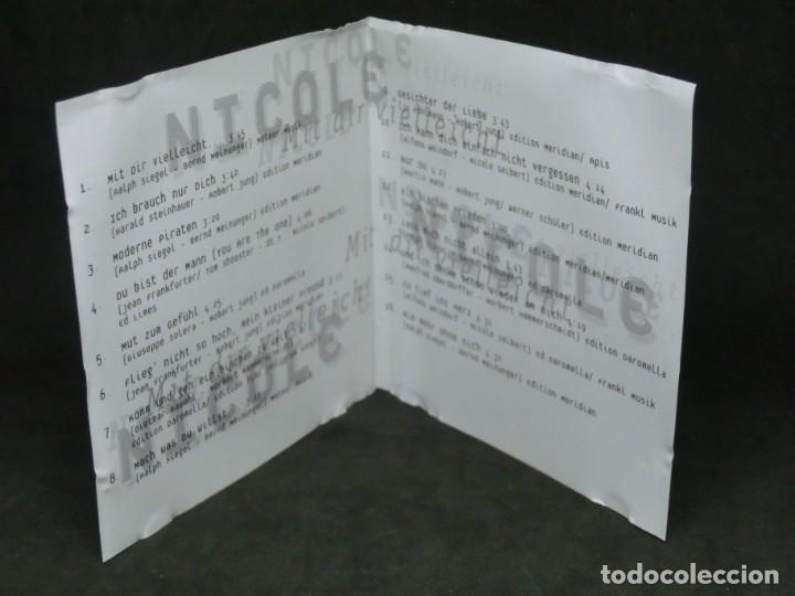 CDs de m&uacute;sica: NICOLE - MIT DIR VIELLEICHT - 2000 - Foto 7