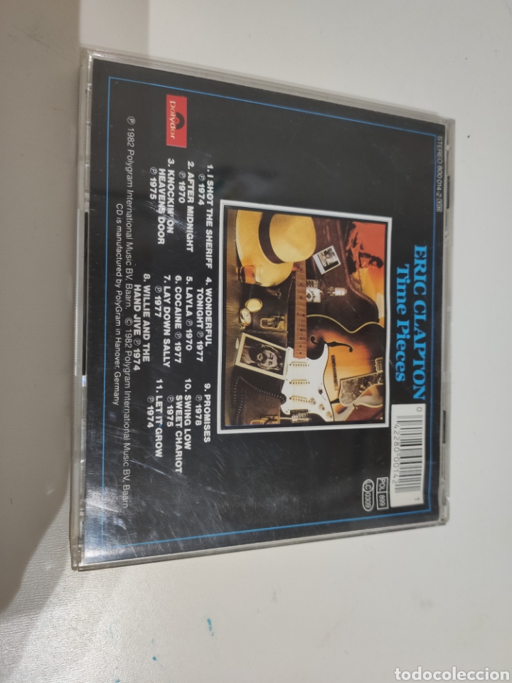 CDs de m&uacute;sica: Eric Clapton - Timepieces. The Best of. - Foto 2