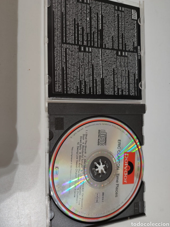 CDs de m&uacute;sica: Eric Clapton - Timepieces. The Best of. - Foto 3