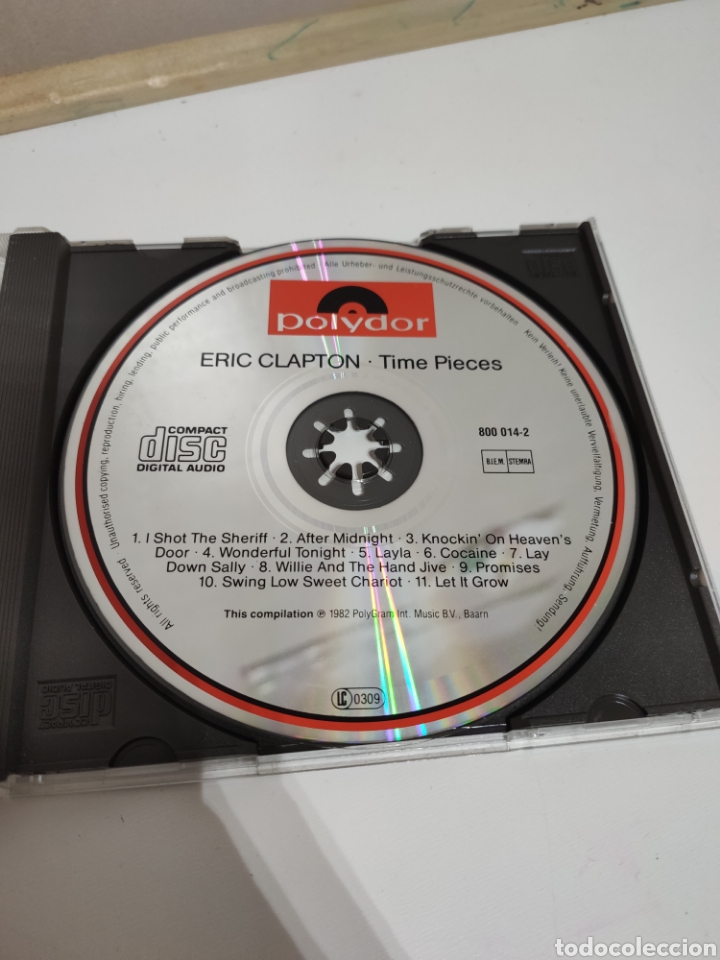 CDs de m&uacute;sica: Eric Clapton - Timepieces. The Best of. - Foto 4