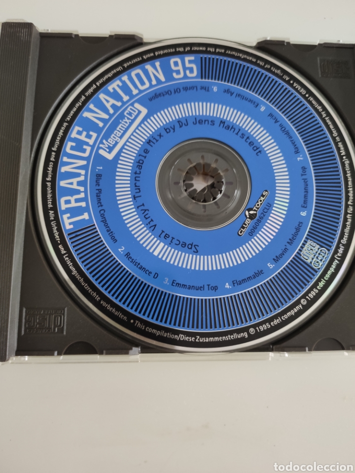 CDs de m&uacute;sica: CD Trance Nation 95 con caja - Foto 1