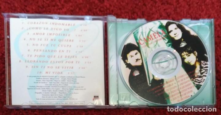 CDs de m&uacute;sica: CAMELA (CORAZON INDOMABLE) CD 1997 - Foto 3