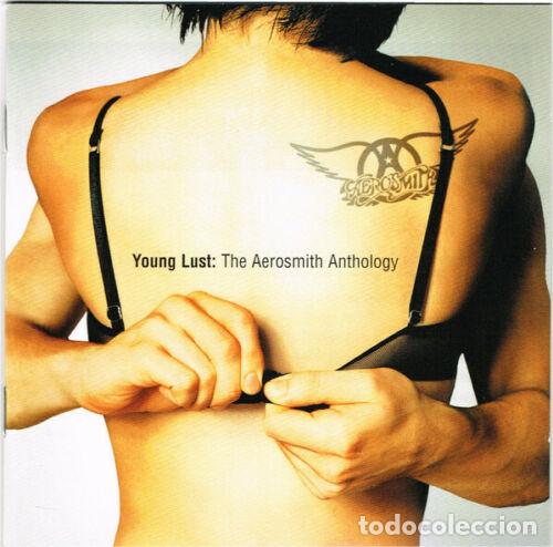 CDs de M&uacute;sica: CD-Aerosmith &lrm;&ndash; Young Lust: The Aerosmith Anthology-UK & Europe-Rock-2001-VG/VG