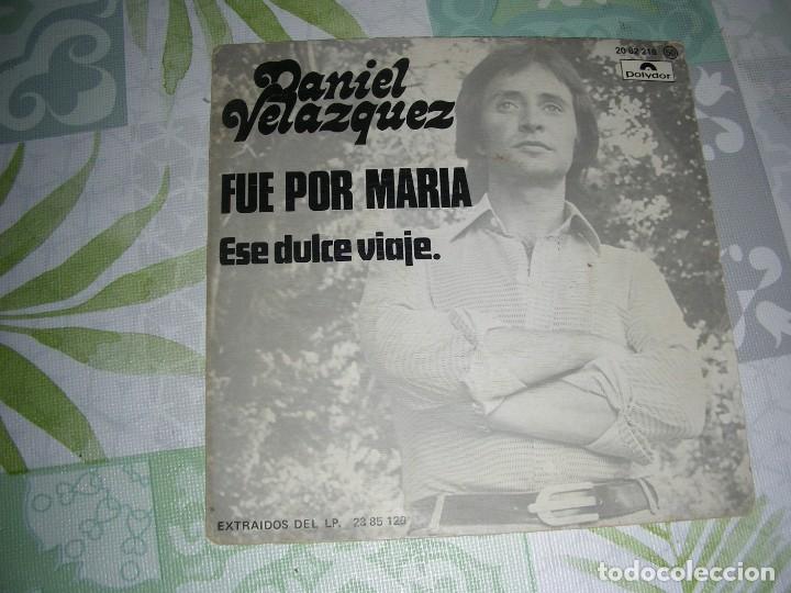 CDs de m&uacute;sica: SINGLE DANIEL VELAZQUEZ , - Foto 1