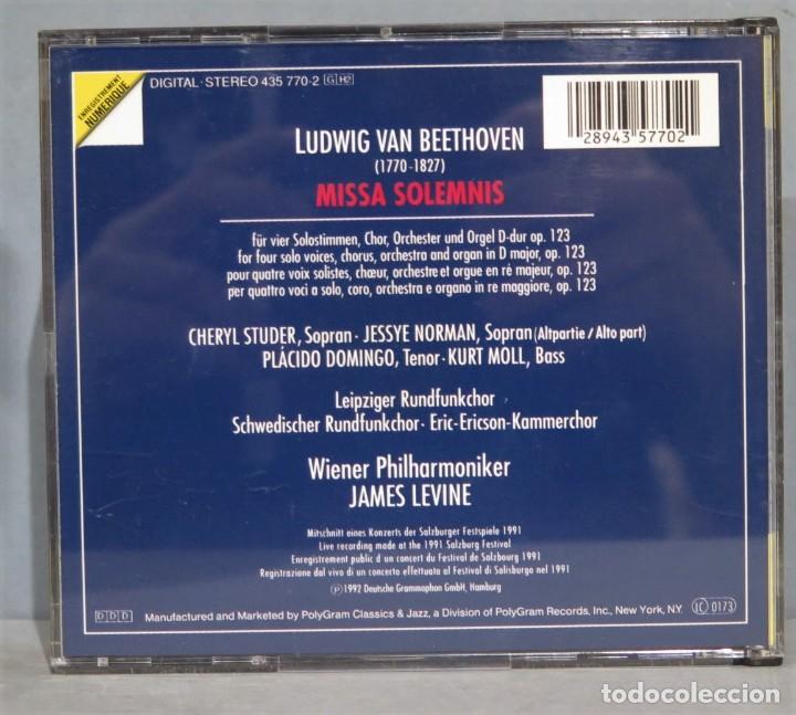 CDs de m&uacute;sica: CD. MISSA SOLEMNIS. BEETHOVEN - Foto 2