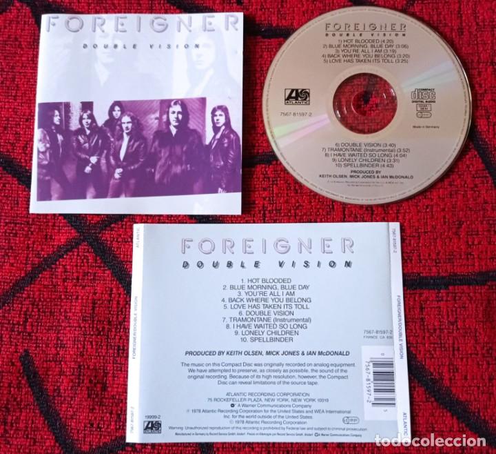 CDs de m&uacute;sica: FOREIGNER ** Double Vision ** CD ORIGINAL ALEMANIA - Foto 1
