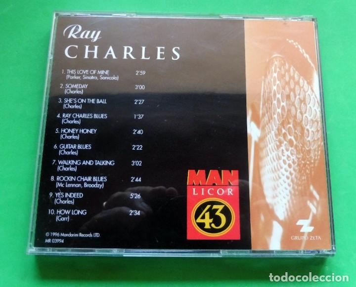 CDs de m&uacute;sica: CD - RAY CHARLES - PROMOCIONAL LICOR 43 - 1996 - Foto 2