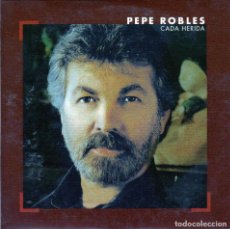 CDs de Música: PEPE ROBLES - CADA HERIDA - CD SINGLE. Lote 237542245