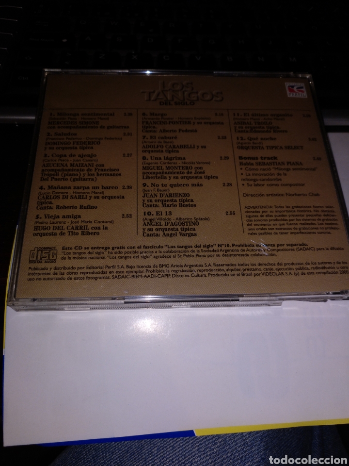 CDs de m&uacute;sica: Los tangos del siglo - Foto 2