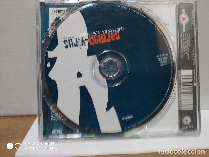 CDs de m&uacute;sica: CARMEN VIRUS / QUE MAS DA - CDSINGLE - Foto 2