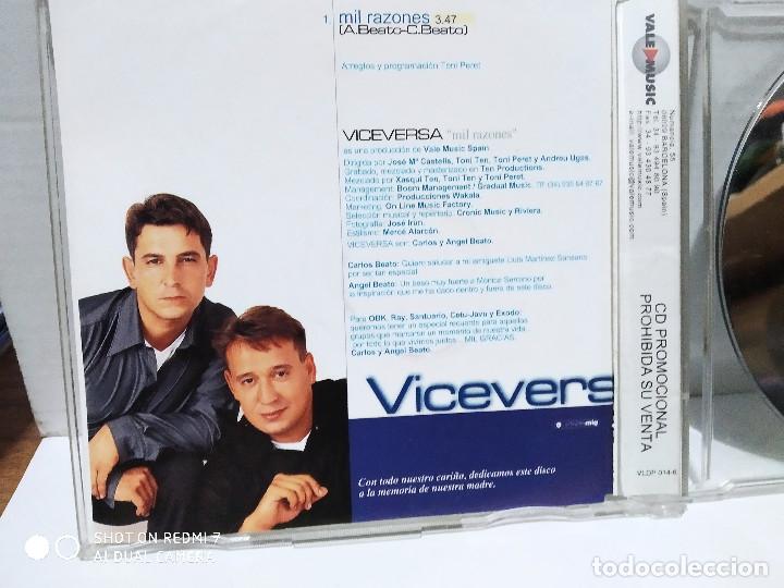 CDs de m&uacute;sica: VICEVERSA / MIL RAZONES - CDSINGLE - Foto 3
