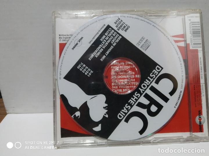 CDs de m&uacute;sica: CIRC / DESTROY SHE SAID - CDSINGLE - Foto 2