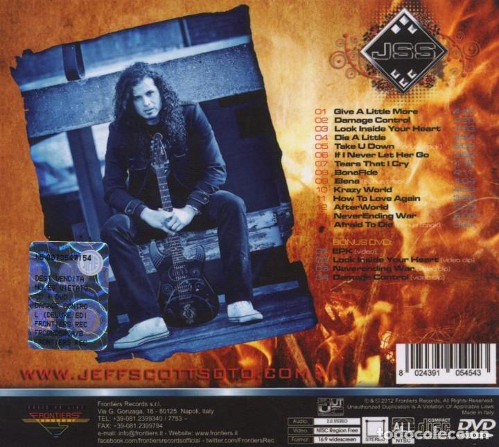 CDs de m&uacute;sica: Jeff Scott Soto - Damage Control - CD + DVD Digipack - Foto 2