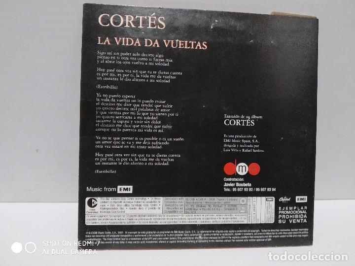CDs de m&uacute;sica: CORTES / LA VIDA DA VUELTAS - CDSINGLE - Foto 2