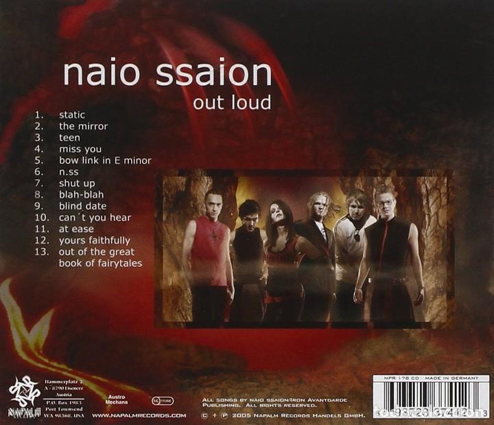 CDs de m&uacute;sica: Naio Ssaion - Out Loud - CD - Foto 2