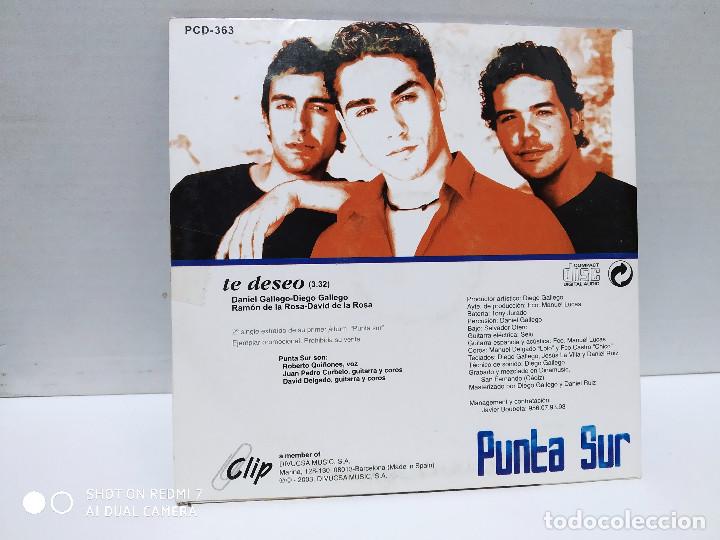CDs de m&uacute;sica: PUNTA SUR / TE DESEO - CDSINGLE - Foto 2