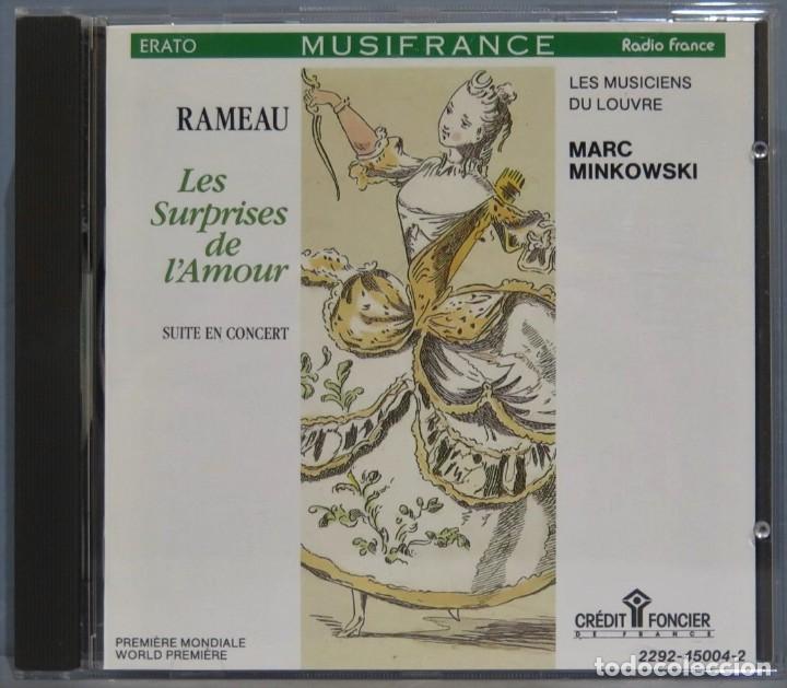 CDs de M&uacute;sica: CD. Rameau. Les surprises de l&acute;Amour