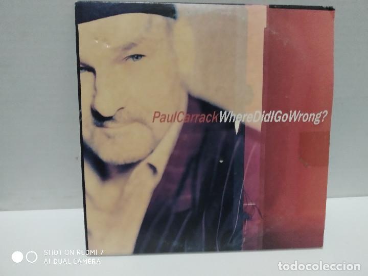 CDs de m&uacute;sica: PAUL CARRACK / WHERE DIDL GO WRONG ? - CDSINGLE - Foto 1