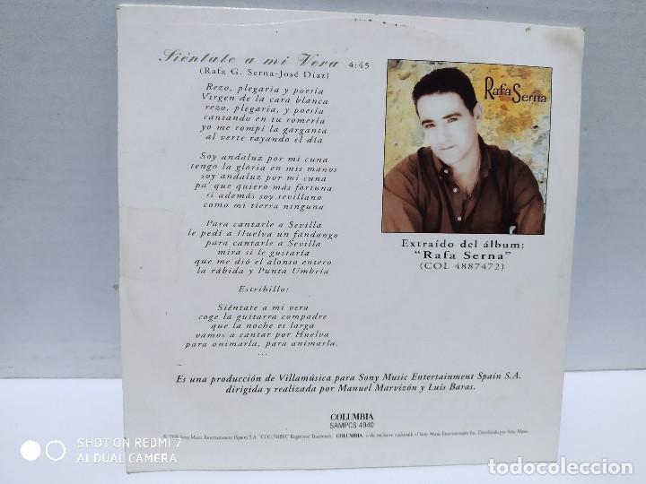 CDs de m&uacute;sica: RAFA SERNA / SIENTATE A MI VERA - CDSINGLE - Foto 2