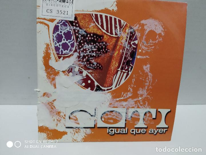 CDs de m&uacute;sica: COTI / IGUAL QUE AYER - CDSINGLE - Foto 1