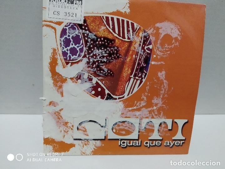 CDs de m&uacute;sica: COTI / IGUAL QUE AYER - CDSINGLE - Foto 2