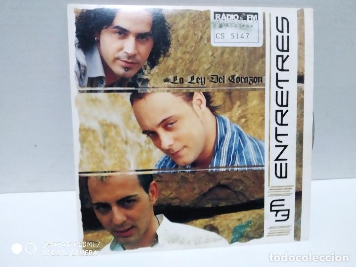 CDs de m&uacute;sica: ENTRETRES / LA LEY DEL CORAZON - CDSINGLE - Foto 1