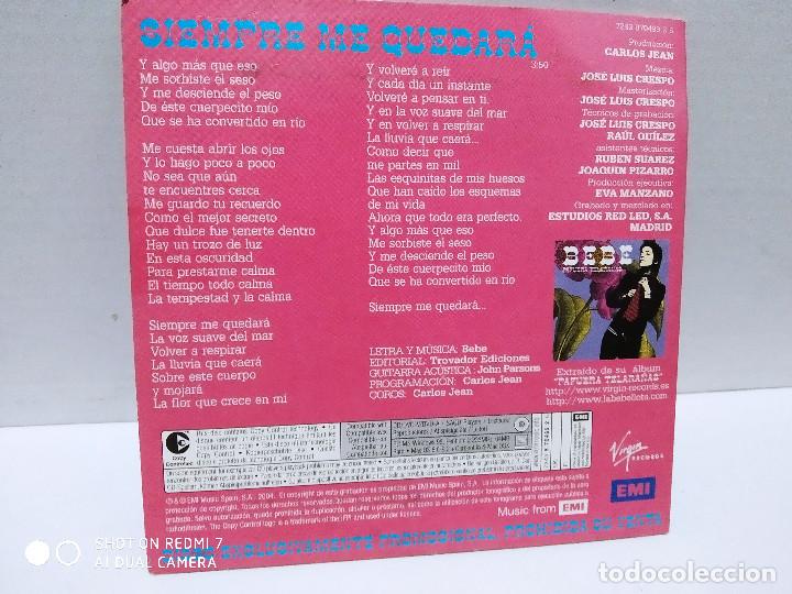 CDs de m&uacute;sica: BEBE / SIEMPRE ME QUEDARA - CDSINGLE - Foto 2