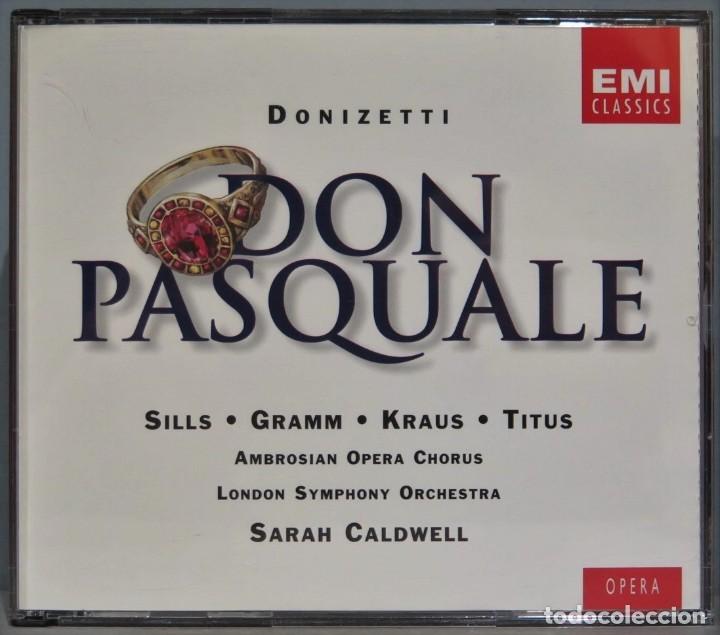 CDs de m&uacute;sica: CD. DON PASQUALE. DONIZETTI - Foto 1
