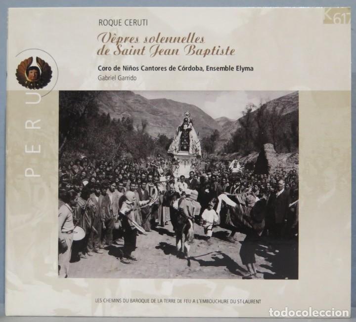 Musik-CDs: CD. vepres solennelles de Saint-Jean Bautista. CERUTI