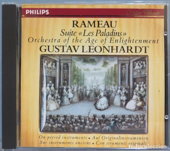 CDs de m&uacute;sica: CD. SUITE LES PALADINES. RAMEAU - Foto 1