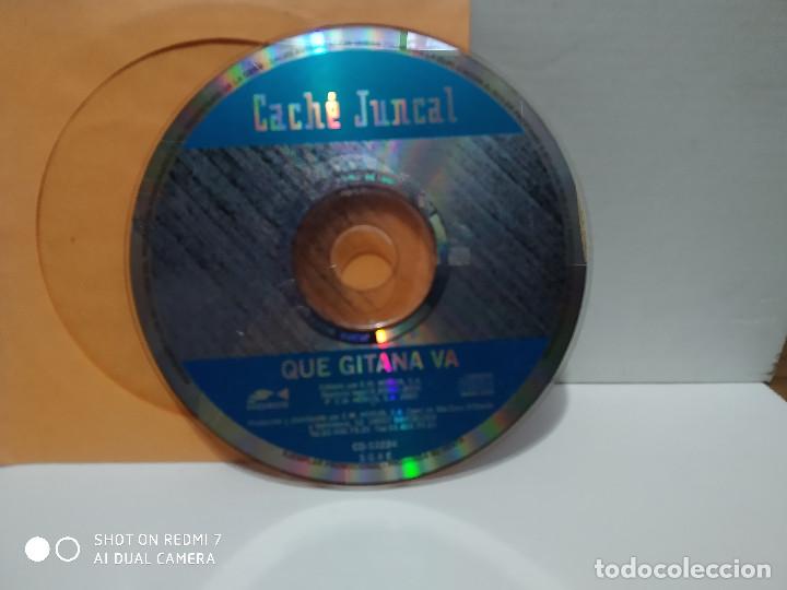 CDs de m&uacute;sica: CACHE JUNCAL / QUE GITANA VA - CDSINGLE - Foto 1